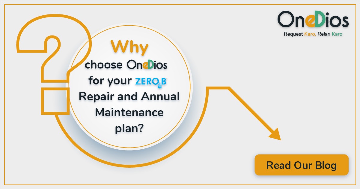 Zero b repair and annual maintenance