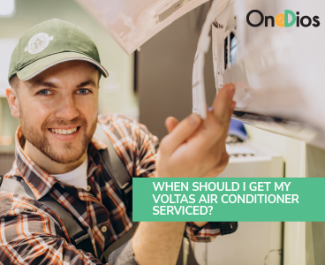 Voltas Air Conditioner Serviced