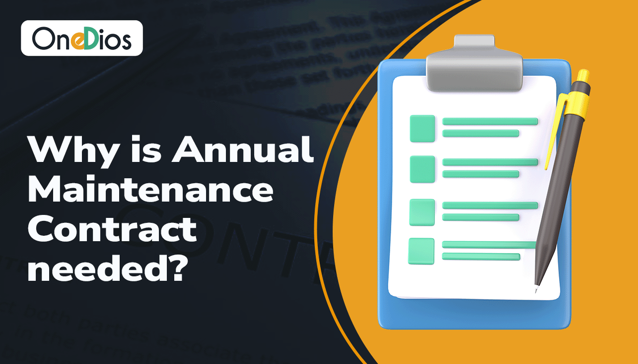 why is annual maintenance contract needed_