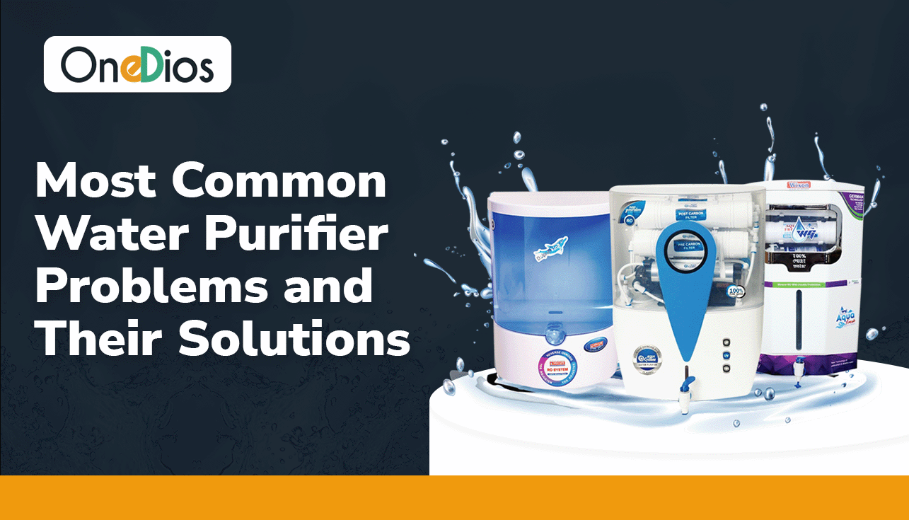Most Common water purifier problem and their solutions