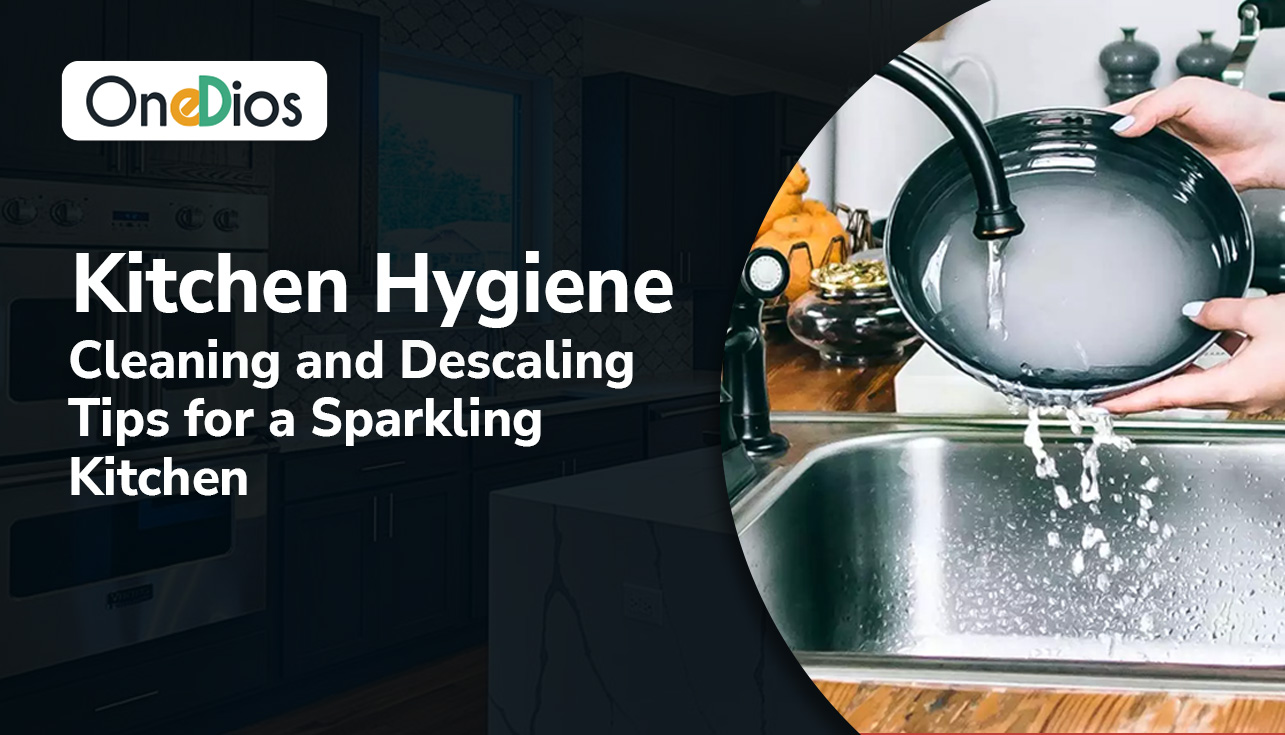 Kitchen Hygiene 101_ Cleaning and Descaling Tips for a Sparkling Kitchen